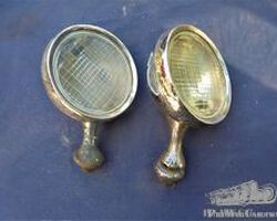 a pair of position lights