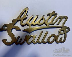 Original Austin Swallow radiator badge
