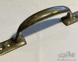 Brass grab handle