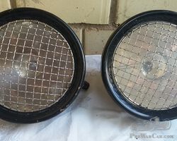 A pair of LUCAS Type RB50 headlights
