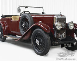 1932 ALVIS TL 12/60 Four seater Tourer by Cross & Ellis