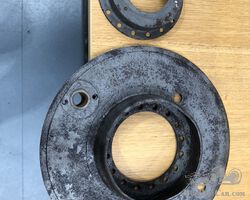 270mm rear back plate and oil seal closing plate