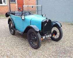 A very smart vintage Austin 7 Chummy that goes as well as it looks.