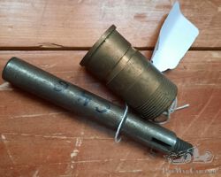 Waterpump axle with bronze bus original new Citroen C4G