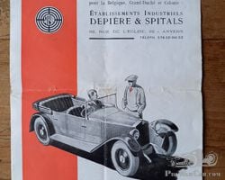Steyr 10 CV Six Cylindres, Type XII - brochure