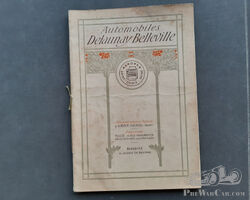 AUTOMOBILES Delaunay Belleville 1908
