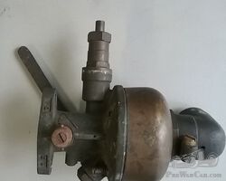 Veteran Pallas updraught carburetor