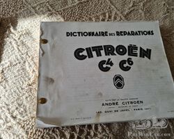 Dictionnaire des Reparations Citroen C4 and C6