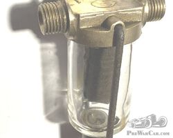 Amal small brass fuel filter