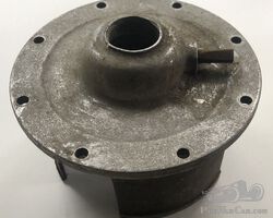 Bugatti cover for front of crankcase on un-blown engines T35 etc.