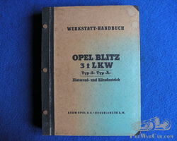 Opel Blitz 3T Type S and A Workshop Manual