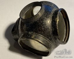 Divers helmet light / lamp for parts or repair