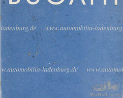 1932 Bugatti Sales catalogue | Automobilia Ladenburg Autumn Auction Nov 5 & 6 2021