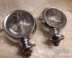 Isotta Fraschini Tipo 8 fender lights, pair