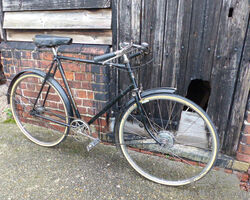 1937 Raleigh Sports Racing Bicycle.