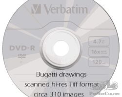 Bugatti drawings