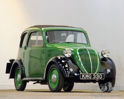 1939 Fiat 500 Topolino A Convertible Four | Brightwells | Classic Motoring Auction | 9th December 2021