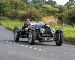 1937 Aston Martin 2 litre racing car