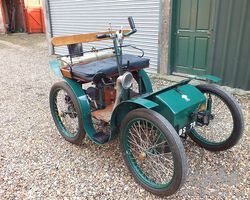 A very attractive and possibly unique VCC dated Brighton Run voiturette.