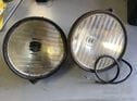 Pair of French headlights