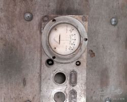 Dashboard switch and amperemeter