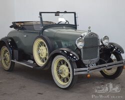 1930 Ford Model A Two Seater and Dickey | Classic Car & Motorcycle Auction | February 16, 2022