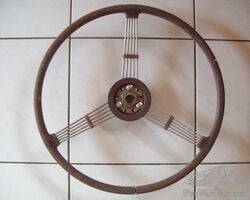 DELAHAYE 135 steering wheel. Banjo steering wheel.