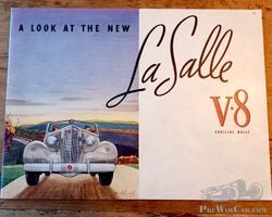 1936 LaSalle V8 sales catalogue