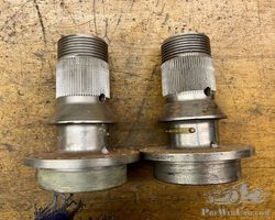 Bugatti T37/40 rear wheel hubs