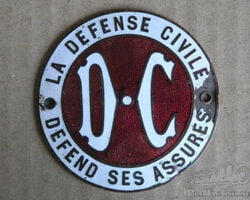 Civil Defense Insurance Badge