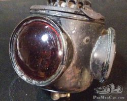 Accessory Victor Number 461 Acetylene Tail Light For Brass Era Cars and Trucks