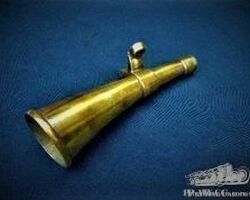 pre-war brass speaking tube, luxury car, taxi