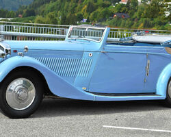 1937 Derby Bentley 4.25 Hooper Drophead.