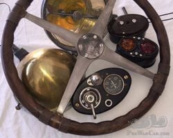 Marchal Headlights, Tail lights, Steering Wheel, Dash Panel