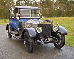 1924 Maharajah de Mysore Rolls Royce Silver Ghost avec carrosserie par Steuarts de Calcutta.