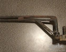 Brass Era Accessory Eclipse (Neverout style) Tail Light and License Plate Bracket
