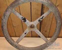 Unidentified car aluminium steering wheel