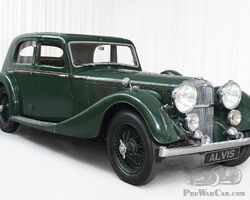 1938 ALVIS SPEED 25 SC SALOON BY CHARLESWORTH