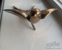 Brass car mascot