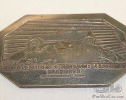1930 Grand Concours d'Elegance of Automobiles Rally Badge Race Medallion - BIARRITZ | Check the Oil Auction | Ending January 16, 2022