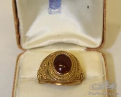 1930's Packard Master Salesman 10k Gold Ring Service Award Jewelry | Check the Oil Auction | Ending January 16, 2022