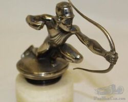 1928-1929 Pierce-Arrow Archer Hood Ornament Radiator Mascot | Check the Oil Auction | Ending January 16, 2022