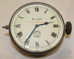 Isotta Fraschini Automobile Dash Clock | Check the Oil Auction | Ending January 16, 2022