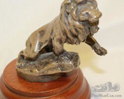 Peugeot Lion Radiator Mascot by M Marks | Check the Oil Auction | Ending January 16, 2022