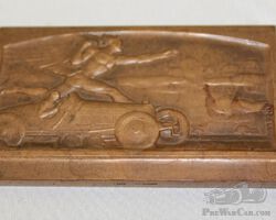 1920's Racing Medallion Rally Badge by Morlon | Check the Oil Auction | Ending January 16, 2022