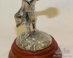 1927-1930 LaSalle Hood Ornament Radiator Mascot Hood Ornament | Check the Oil Auction | Ending January 16, 2022