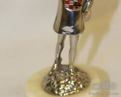1926-1930 Cadillac Hood Ornament Radiator Mascot Herold | Check the Oil Auction | Ending January 16, 2022