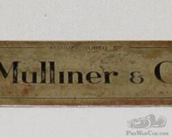 HJ Mulliner & Co Ltd Sill Plate | Check the Oil Auction | Ending January 16, 2022