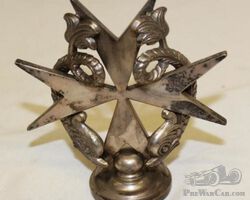 Maltese Cross Radiator Mascot Hood Ornament | Check the Oil Auction | Ending January 16, 2022