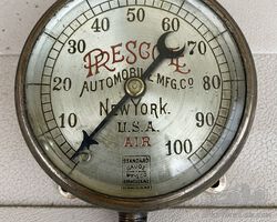 Prescott Steam Car Gauge